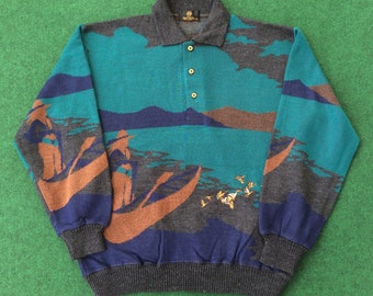 Vintage Beach Streetwear 90s SweatShirt
