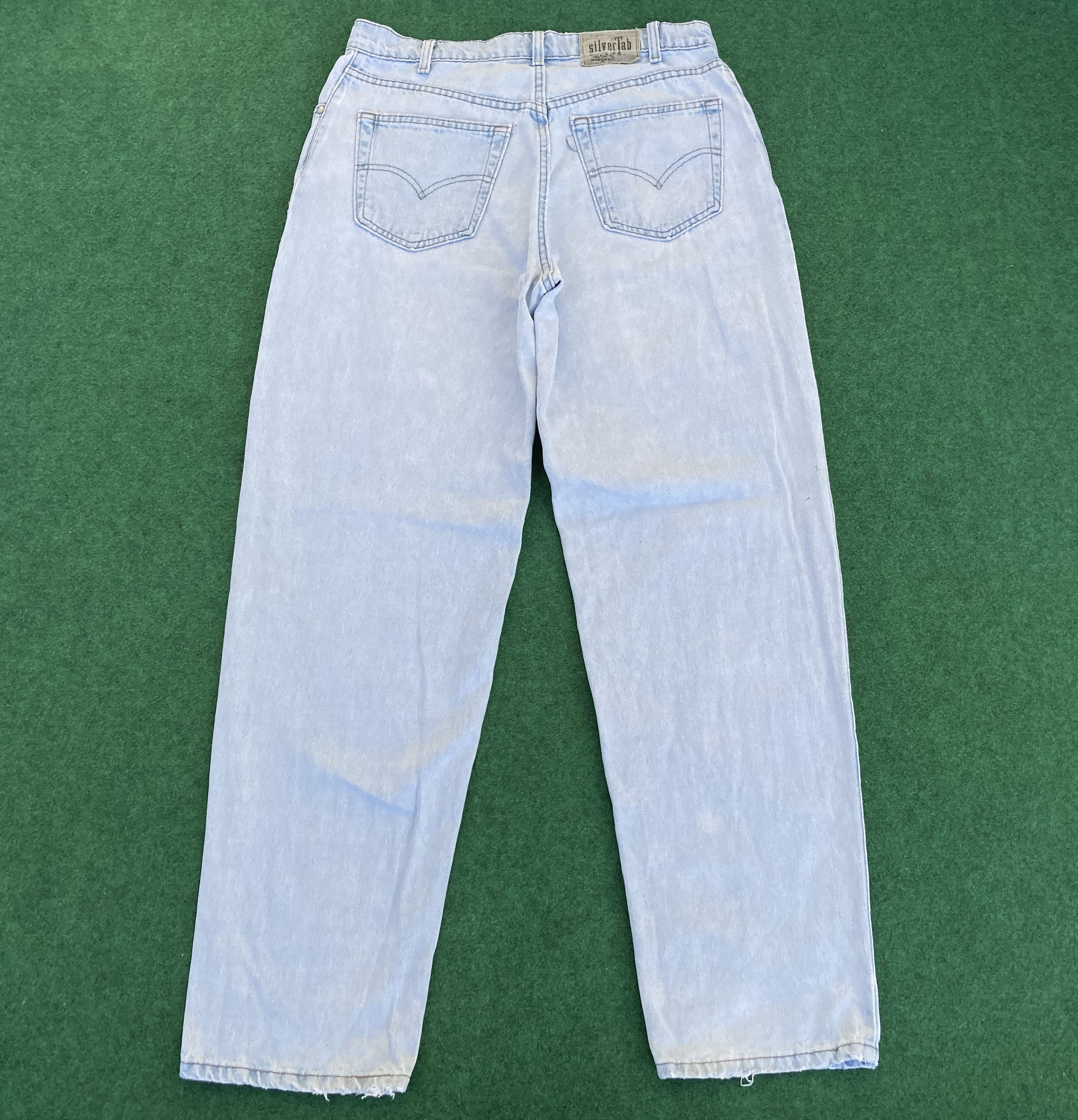 【90s】Levi’s SilverTab LOOSE W33 L32 USA製 Vintage Levis Silvertab Loose Baggy Sz 33 90s Jeans - Etsy Canada