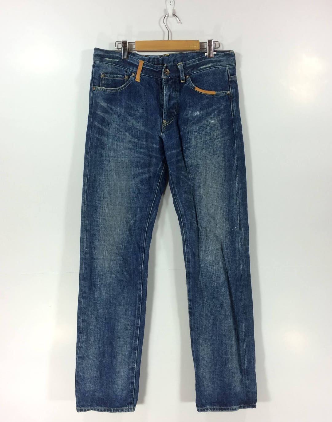 ★関税/送料込★RESTA WASHING DENIM PANTS★2色 Double Knee Denim Pants | STUDIO SEVEN (スタジオ セブン)