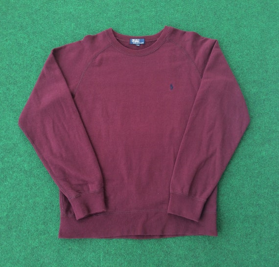Vintage Polo Ralph Lauren Crewneck Streetwear 90s Sweatshirt Etsy