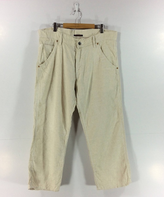 【achieve】 90s BLUE WAY denim pants Blue Way Japanese Indigo Denim Cargo Pants Jeans Trousers size W32