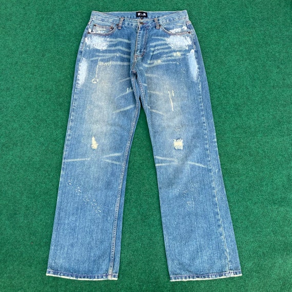 パンツ 00s archive Nylaus grunge straight denim 00s archive Nylaus grunge straight denim