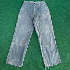 Vintage John Bull Japan Sz 30 Work Wear Pants Paint Zipper Jeans Pant Jeans