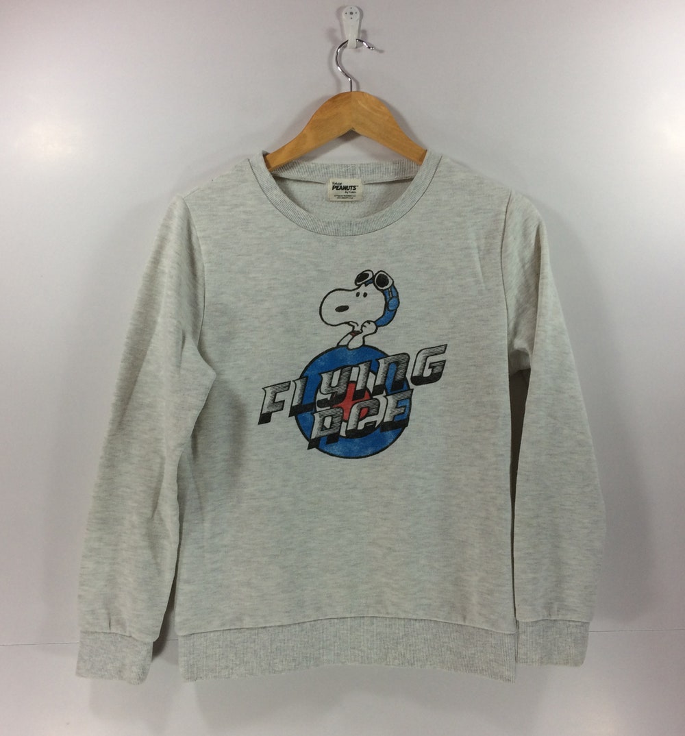 Peanuts Flaying Ace Snoopy Joe Cool Peanuts Woodstock Purple Sweatshirt Shirthorizon