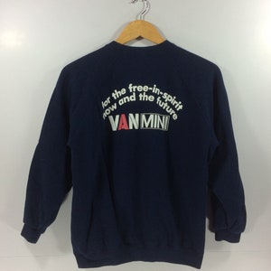 Vintage Van Jac Mini for the free in spirit now and the future Jacket Style Sweatshirt