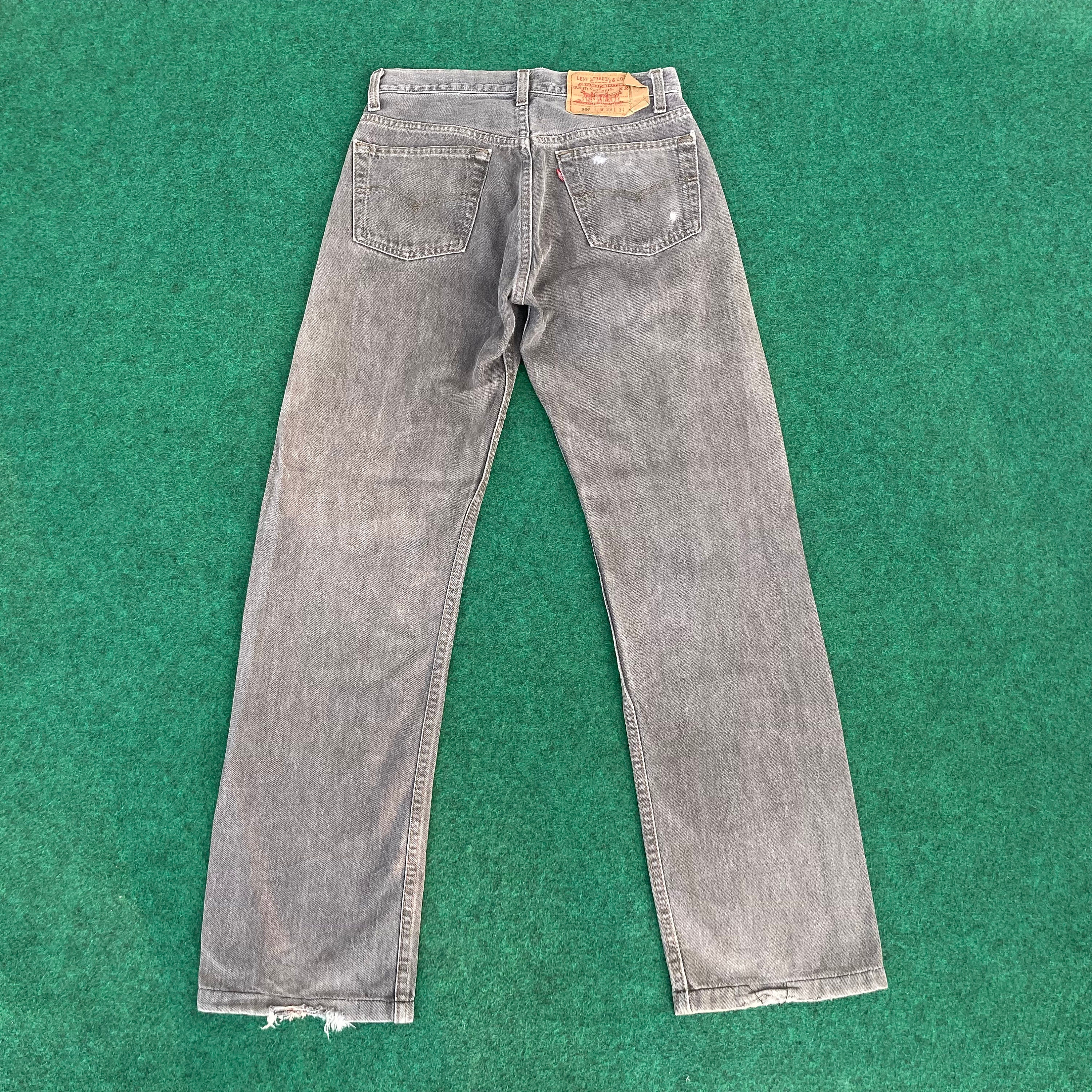 ヴィンテージ リーバイス 501 ダメージ加工 破れ加工 サイズ28 色褪せ 