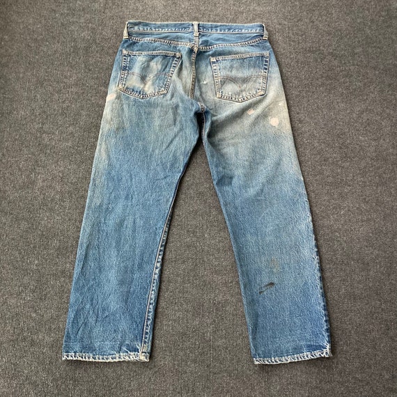 LEVI LVC 501XX VINTAGE 1955 BIG E RED LINE SELVEDGE JEANS 30×32 31.5×35