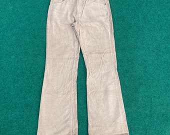 Size 32x31.5 Vintage Levis 517 Denim Corduroy Sz 32 Flare Bootcut Jeans