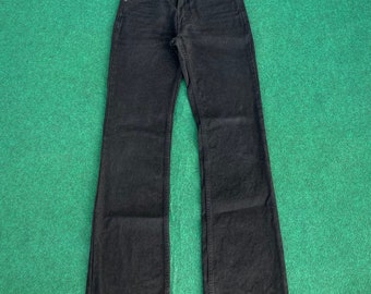 Vintage Levis 517 Denim Bootcut Sz 29 Schwarze Punk Grunge Jeans