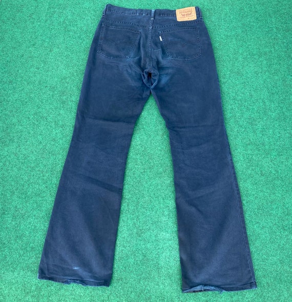 Vintage Levis 517 Ripped Distressed Denim Bootcut Flared Jeans - Etsy