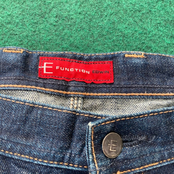 Vintage Edwin EFunction Denim Zipper Denim Size 3… - image 4