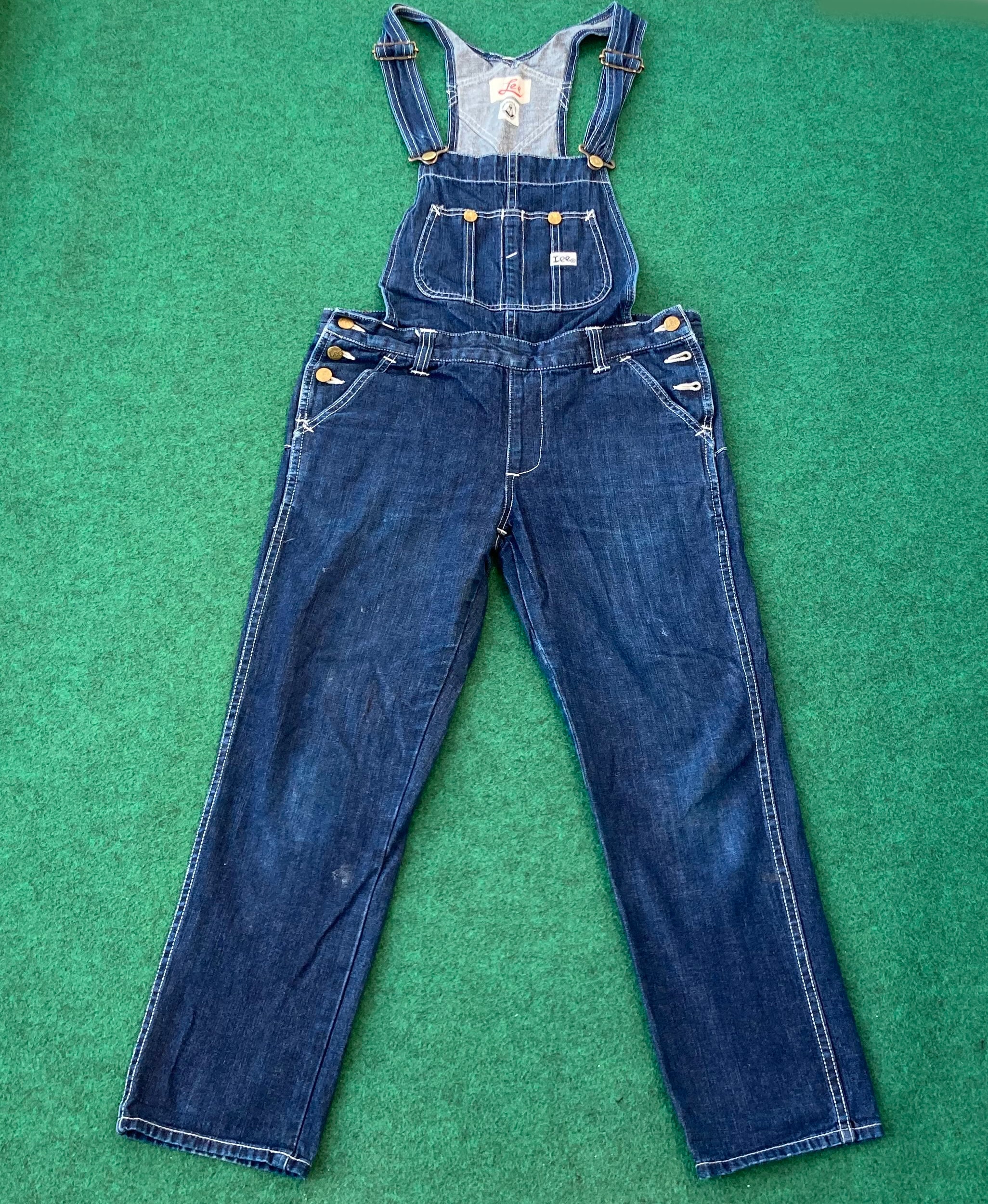 Vintage Lee Overall Pants Women Workwear Jeans | Etsy