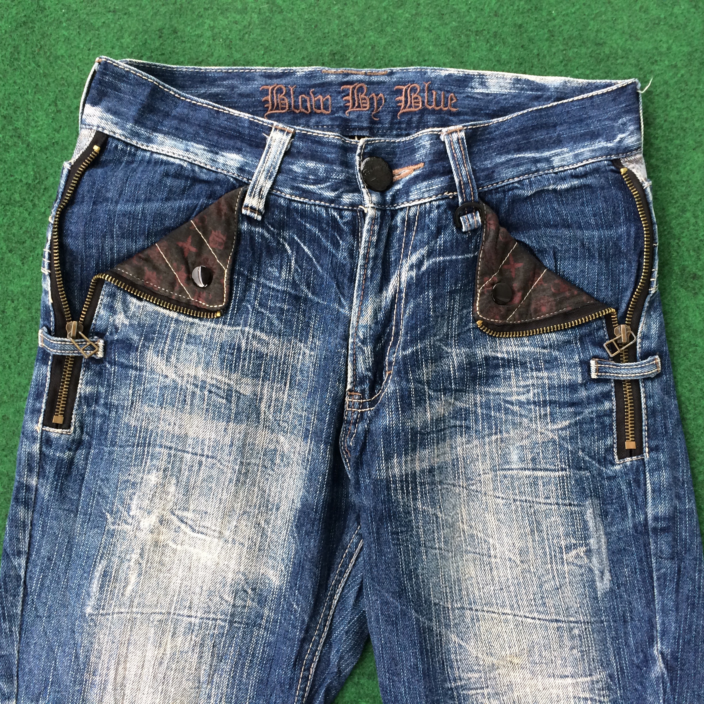 Rare Japanese Brand Blow by Blue Multipocket Tactical