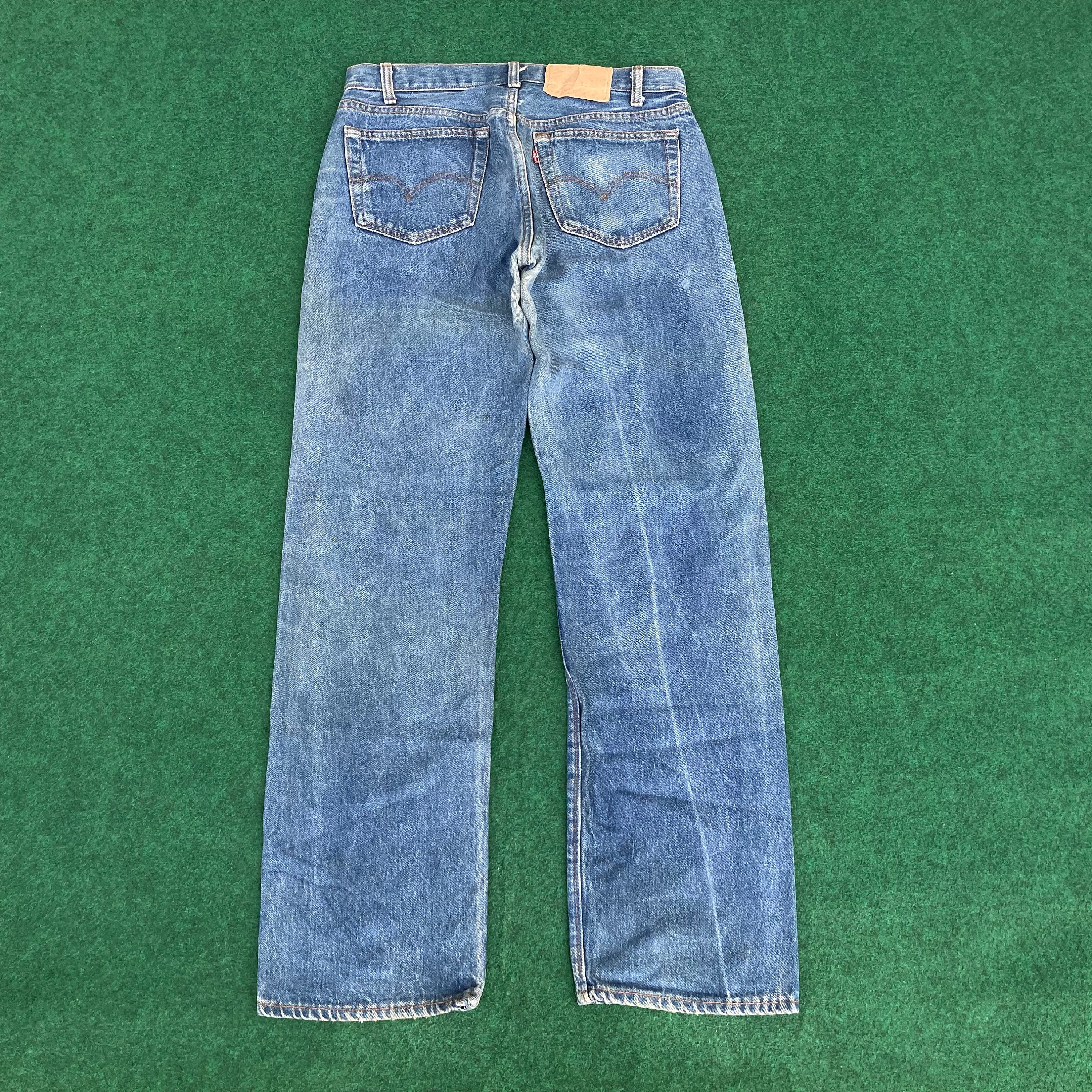 Vtg Levis 501 Faded Blue Sz 31 80s Jeans - Etsy