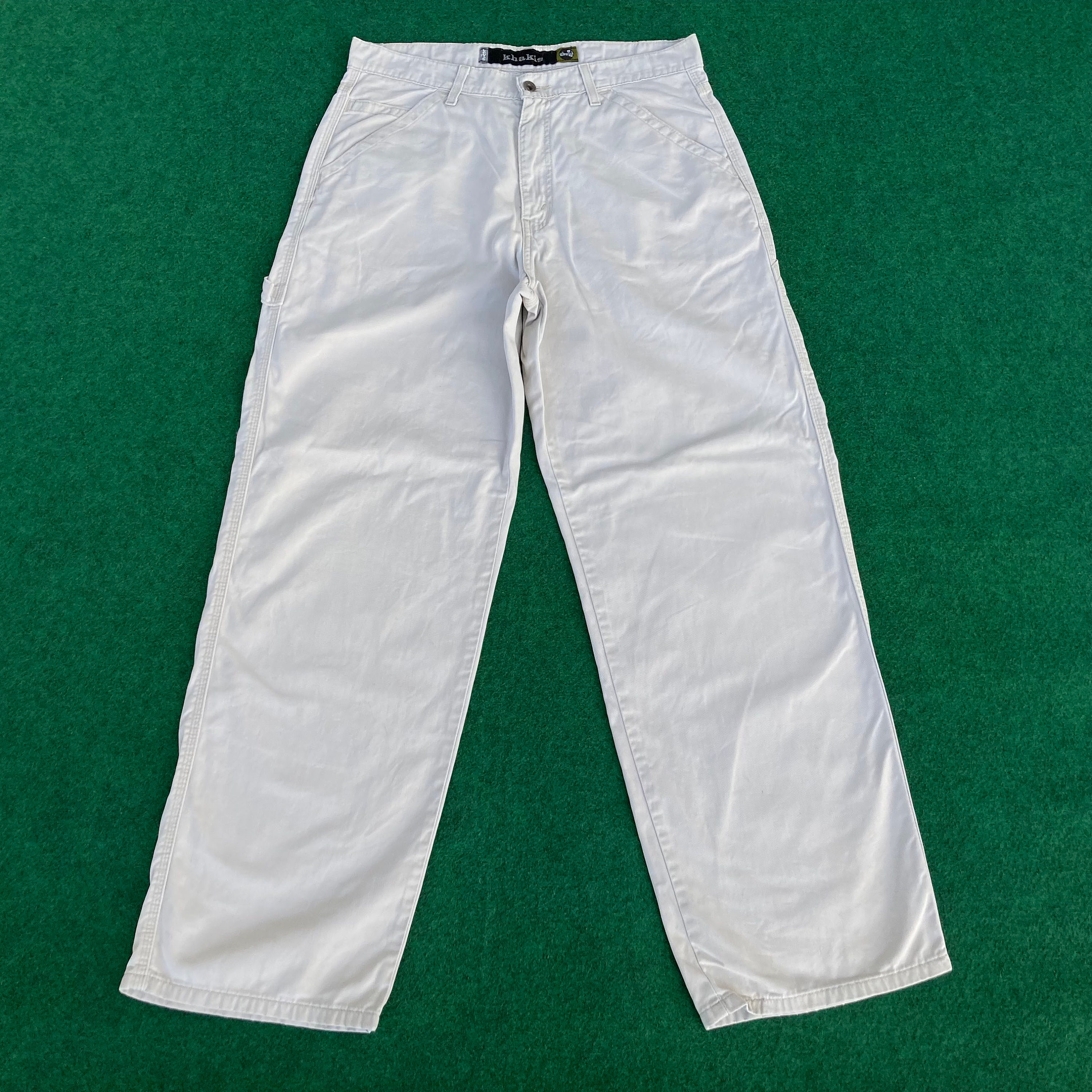 Vintage Levis Silvertab Khakis Baggy Sz 33 90s Jeans - Etsy