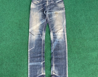 Marca japonesa Black Barrett Neil Barrett Sz 31 Jeans azules para hombre