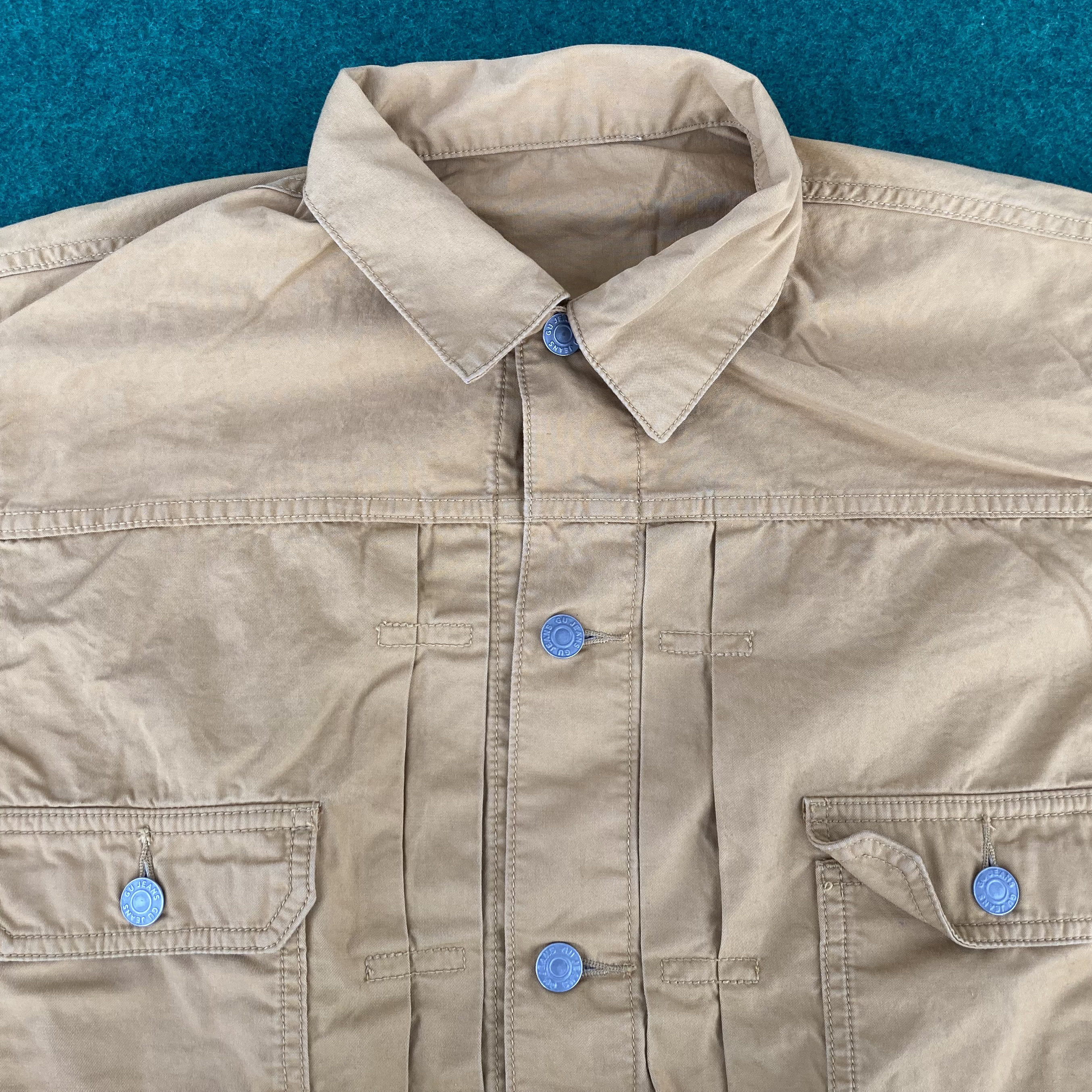 ジャケット・アウター 00s UNIQLO denim set up 2nd type GU × Uniqlo GU JEANS TYPE 2 TRUCKER JACKET | Grailed