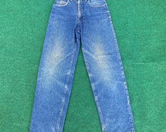 Vintage Trussardi Jeans Sz 28 Designer High Fashion Hip Hop jaren 90 Style Streetwear Jeans