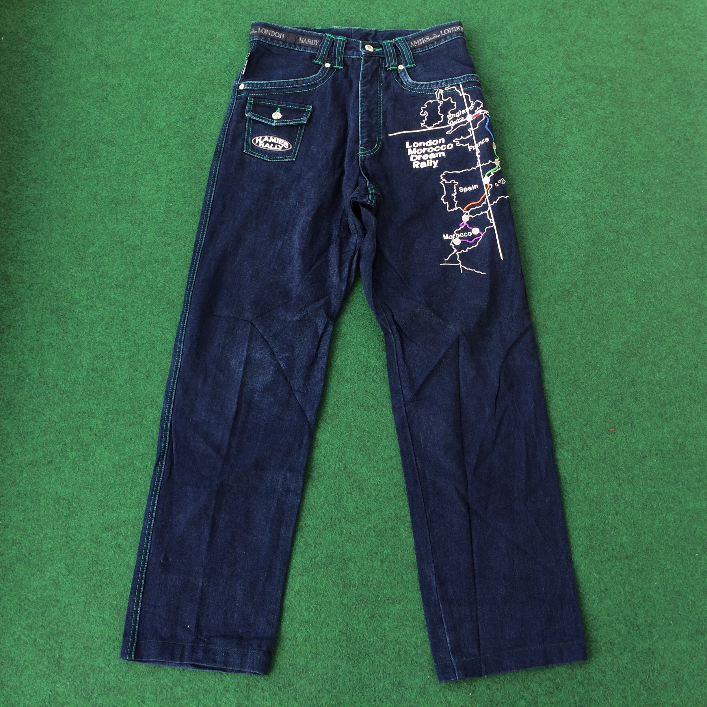 Vtg Hardy Amies London Morroco Dream Rally Sport London Designer
