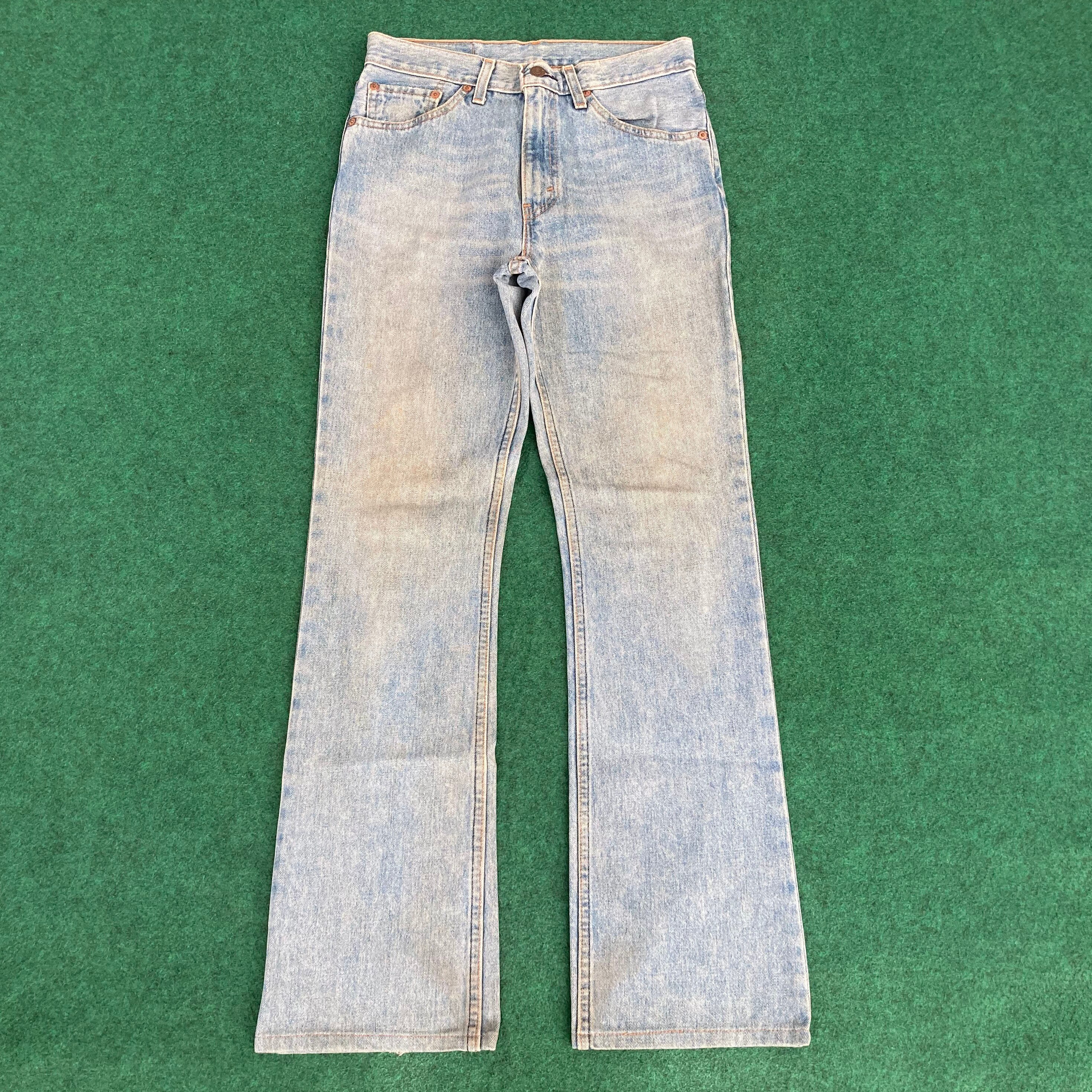 Vintage Levis 517 Denim Bootcut Sz 29 Faded Punk Grunge Vintage Levis 517 Denim Bootcut Sz 29 Faded Punk Grunge