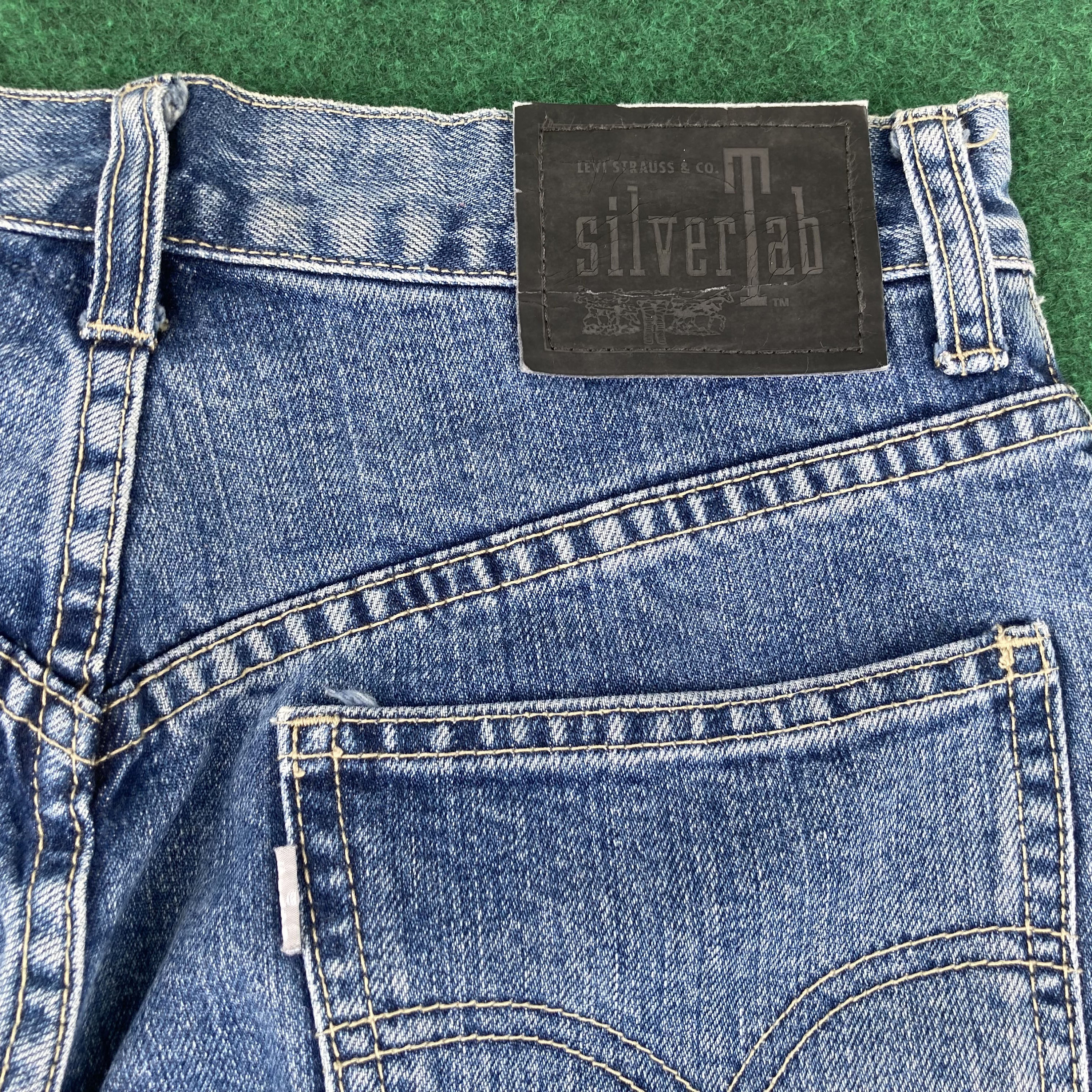 Buy Vintage Levis Silvertab Loose Baggy 90s Jeans Online in India