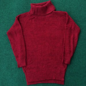 Vintage Elle Turtleneck Streetwear Women 90s Hip Hop Style Rare Sweatshirt