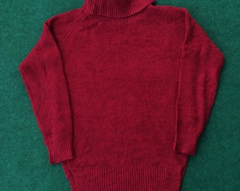 Sudadera vintage de cuello alto estilo streetwear de Elle para mujer, años 90.