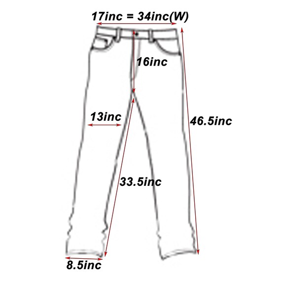 Rare Vokal Design Pant Jeans Trouser 