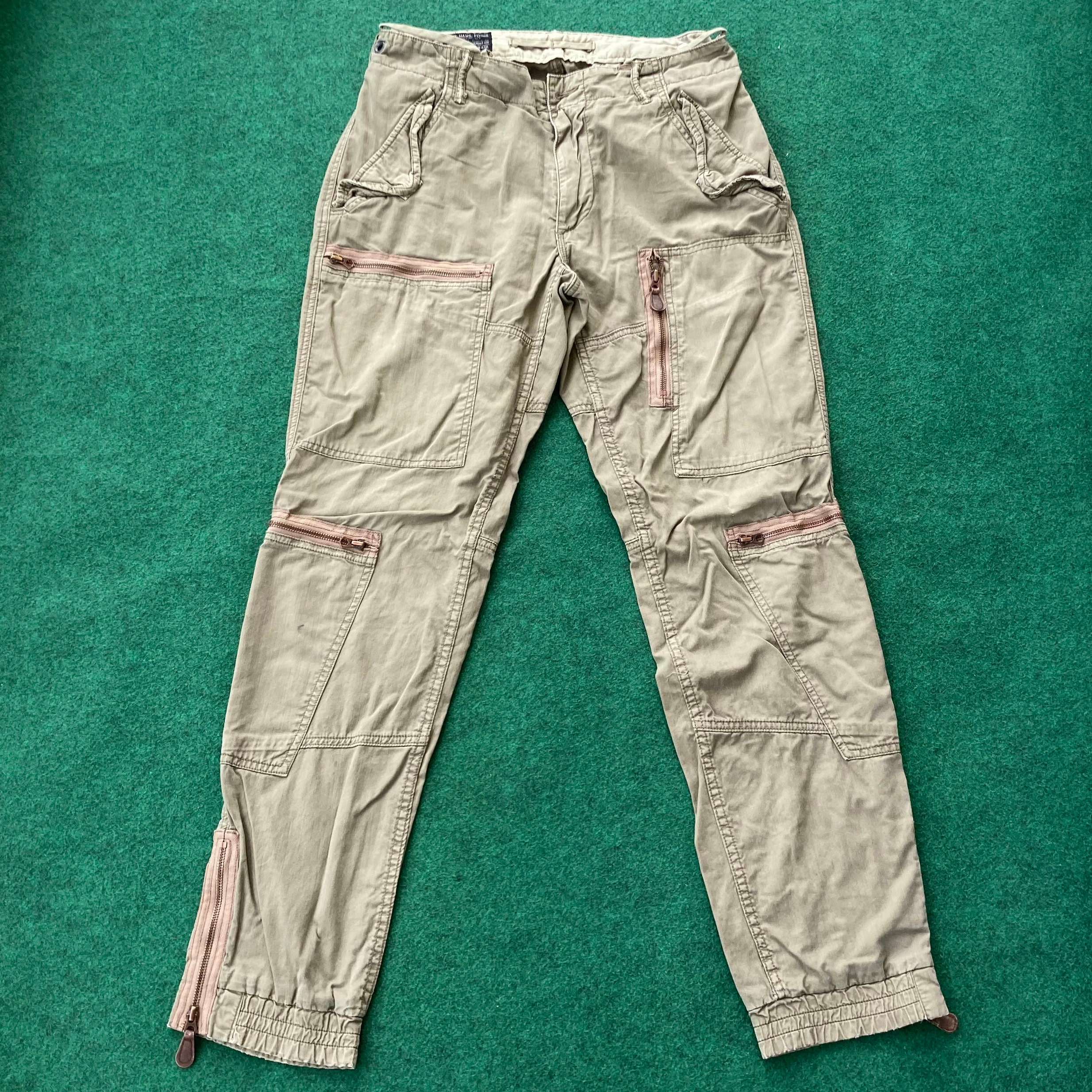 Vintage Polo Ralph Lauren Military Style Pocket Design Pant - Etsy