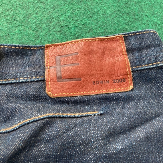 Vintage Edwin EFunction Denim Zipper Denim Size 3… - image 6