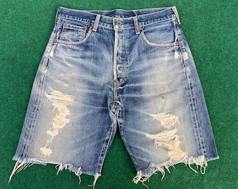 LEVI’S / 90's 140th 702 selvedge denim Vintage 90s Levi's 702 Jeans: Selvedge Denim, Buckle Back (W31 L32