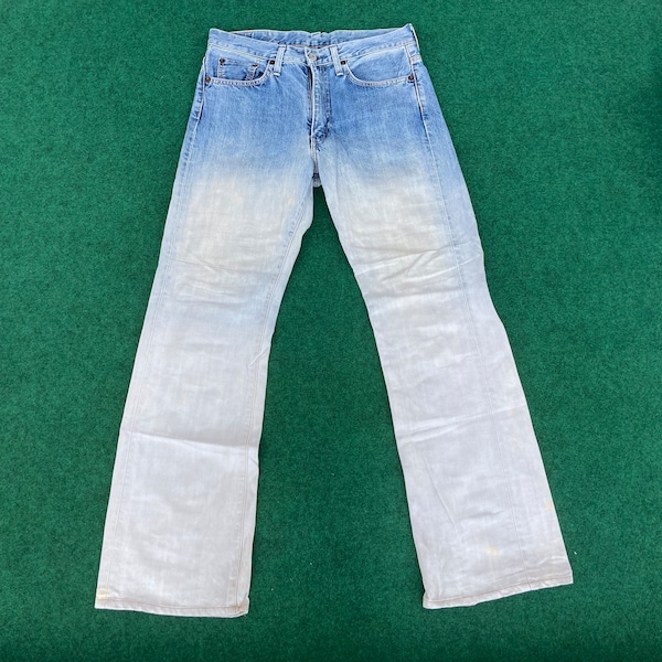 vintage Schott Perfecto Jeans Sz 31 Light Wash Jeans
