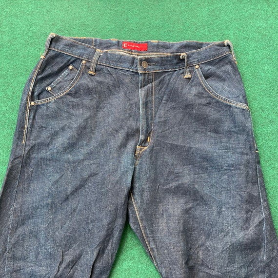 Vintage Edwin EFunction Denim Zipper Denim Size 3… - image 3