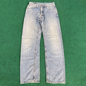 Jean Lee Rider vintage délavé Japon déchiré selvedge Redline Sz 29