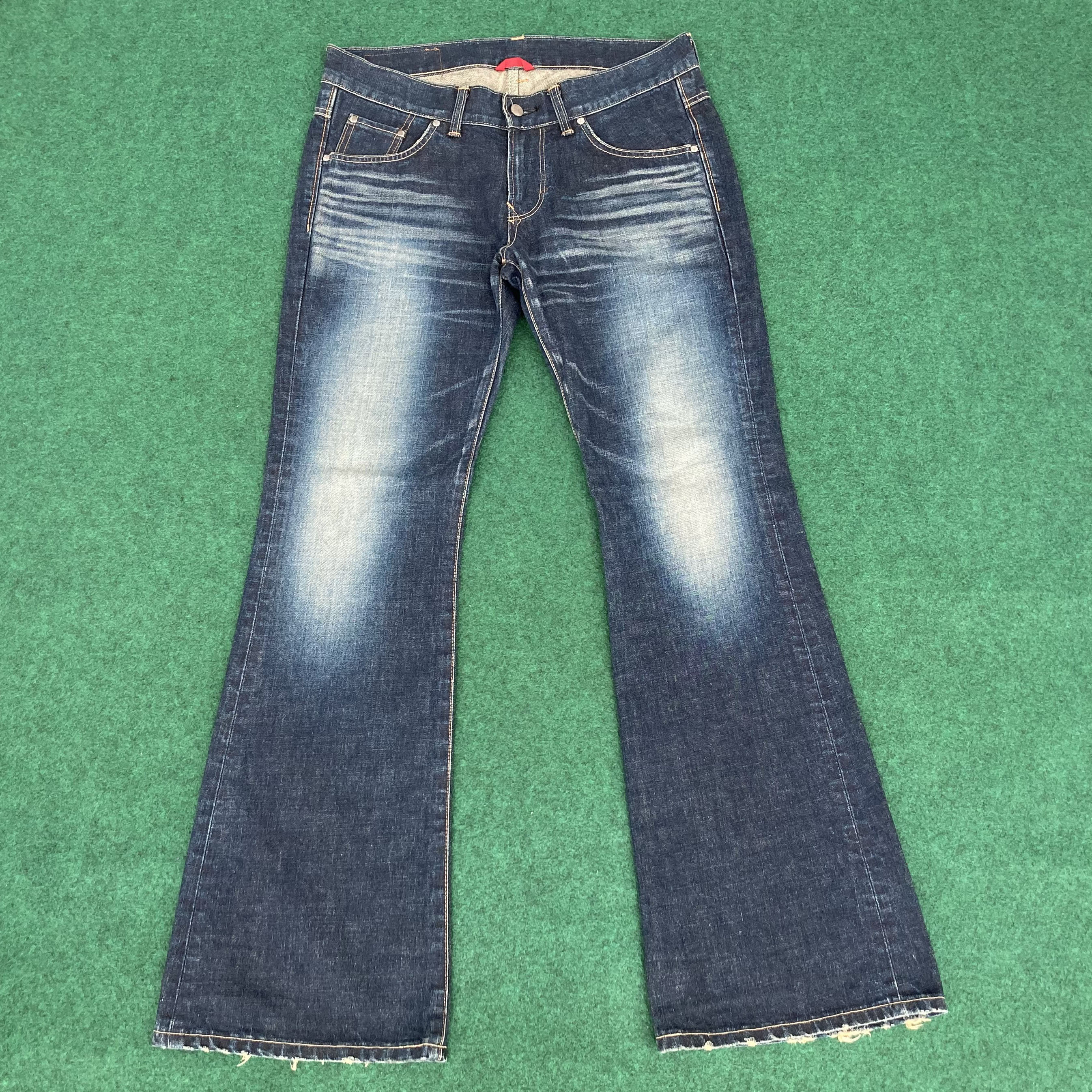 EDWIN 〈SOMETHING〉503看板 Something Edwin Jeans Womens 29 Blue Skinny High Waist Denim