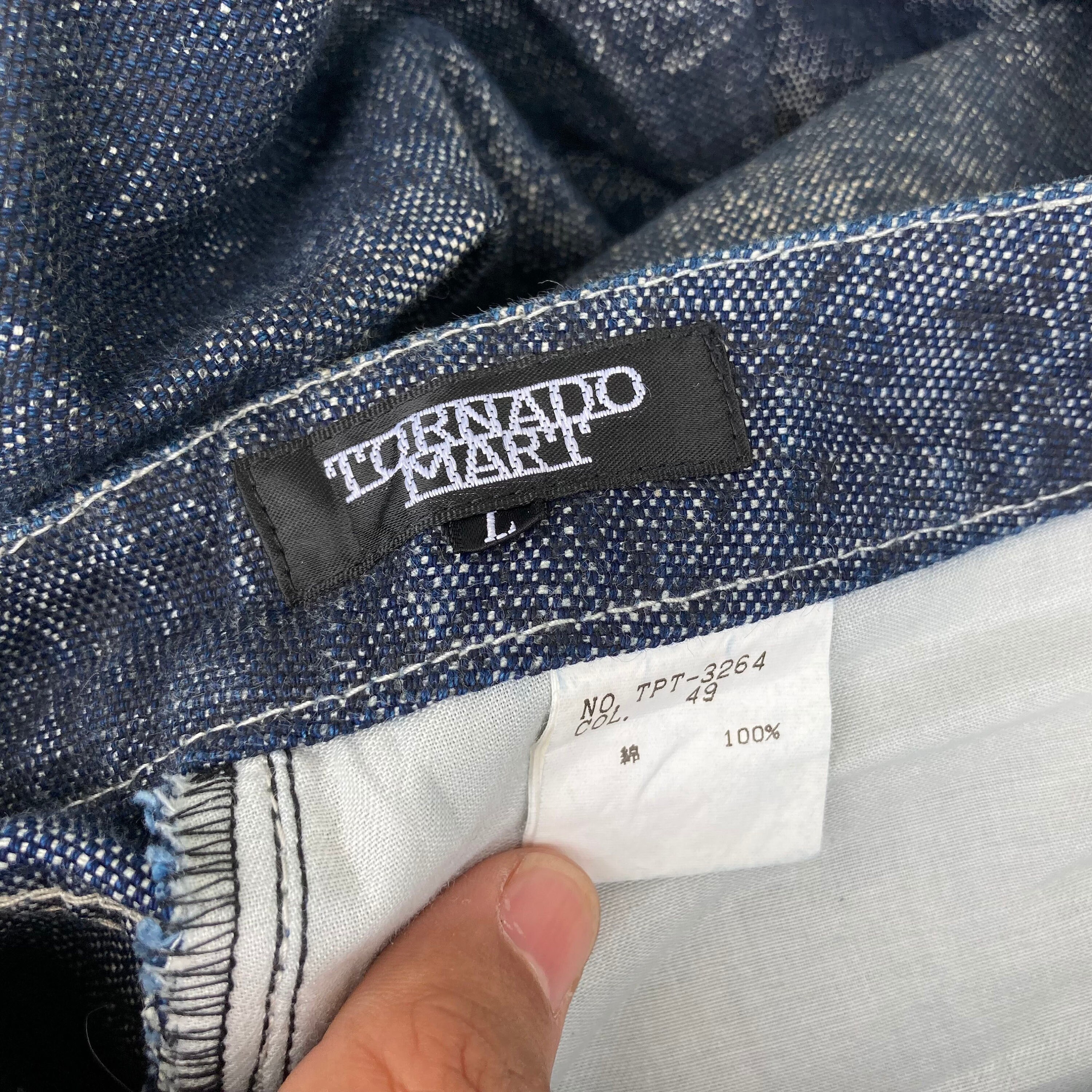 Japanese Brand Tornado Mart Lace up Flared Trouser Size 31 Japanese Brand Tornado Mart Lace up Flared Trouser Size 31