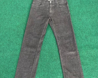 W27x25 Helmut Lang Italian Cut Classic Raw Denim Jeans Vintage Y2k