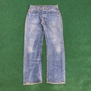 Vtg Levis Gentleman's Big E Jeans Zipper Stripe 70s 80s Button