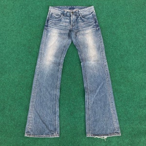 Vintage Big John Blue Denim Flare Sz 30 Bootcut Jeans