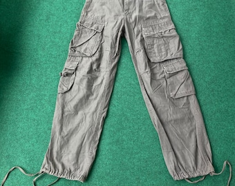 Peviani Uomini Ragazzi Stile Militare Denim Star Jeans Time Is Larga Hip Hop Money Urban Larghi