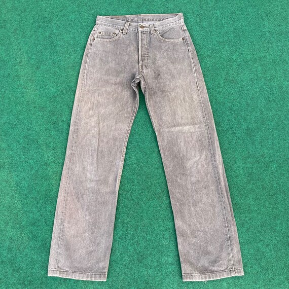 Vintage Levis 501 Distressed Ripped Sz 28 Verblasste Punk Grunge 