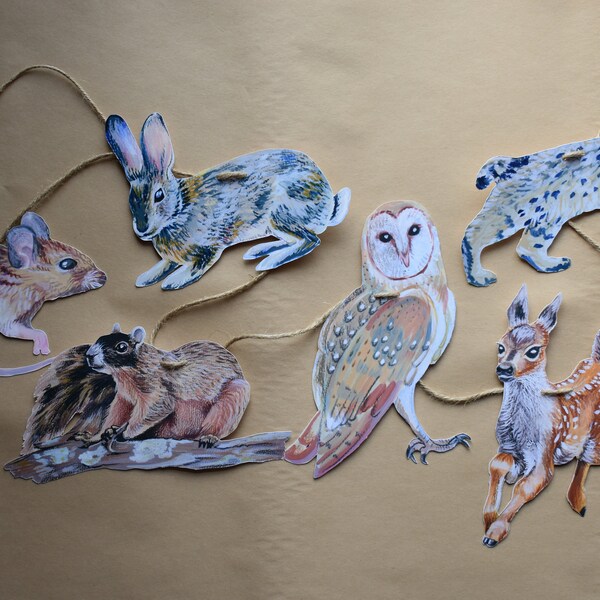Woodland Garland - Etsy