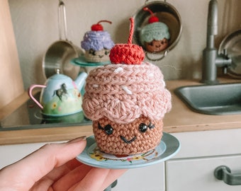 Crochet Cupcake Friend PDF Pattern