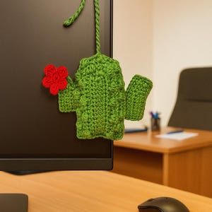 Crochet Hanging Cactus Pattern Cactus Plush