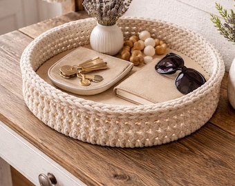 Harth and Fiber Tray Crochet Pattern