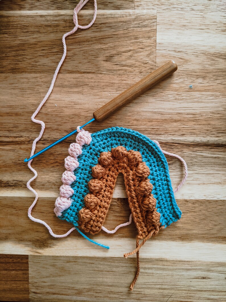 Crochet Rainbow Teether Pattern image 6
