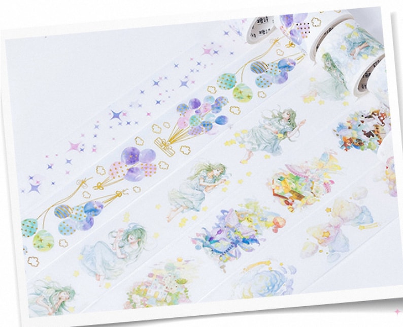 Paper tape Decorative tape Scrapbook Tape Washi Tapes Masking Tape Planner tape Japanese Washi Tape