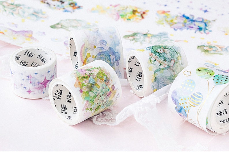 Paper tape Decorative tape Scrapbook Tape Washi Tapes Masking Tape Planner tape Japanese Washi Tape
