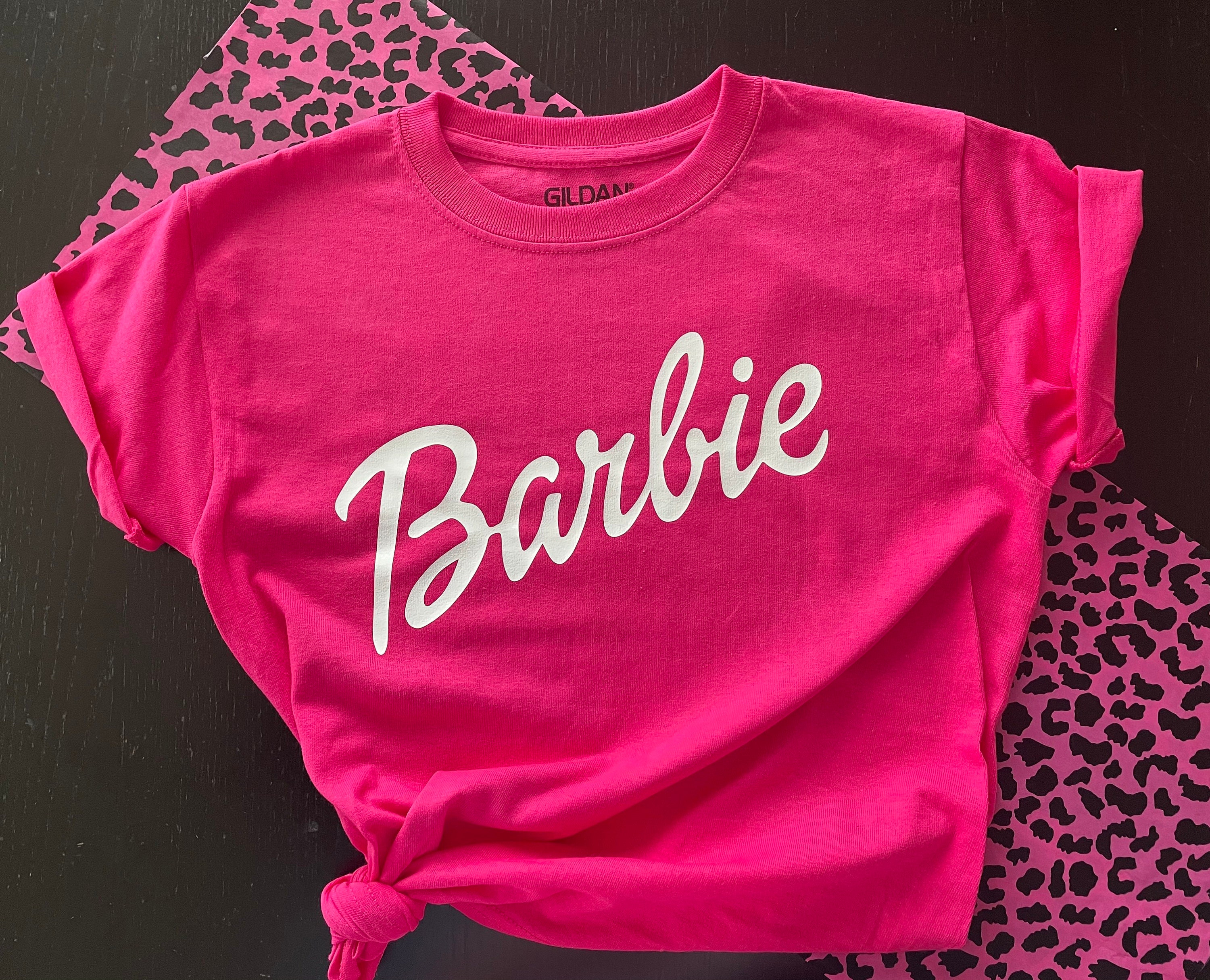 barbie pink shirt