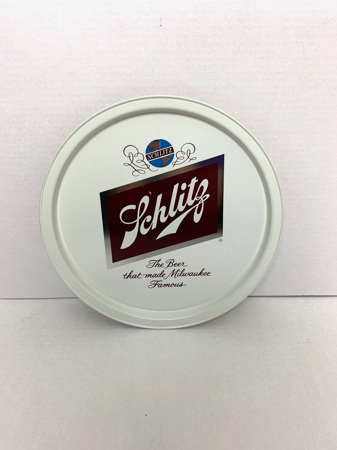 Vintage Schlitz Metal Beer Tray Vintage Beer Trays Etsy